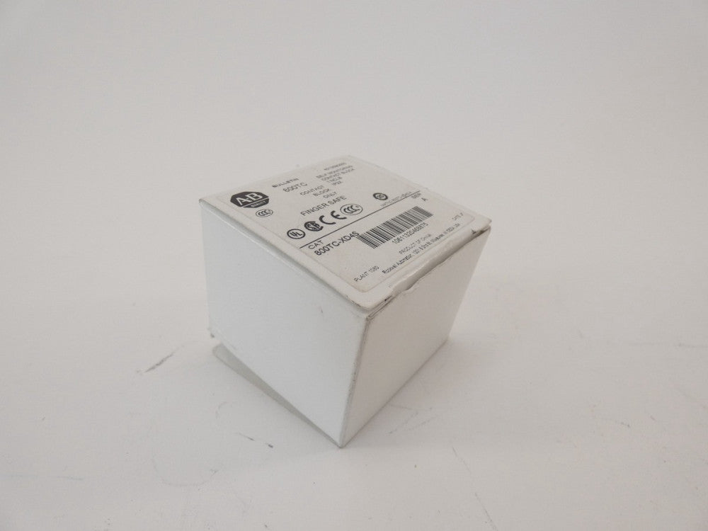 Allen-Bradley 800TC-XD4S IP2X Self Monitoring Contact Block Finger Safe - NEW...