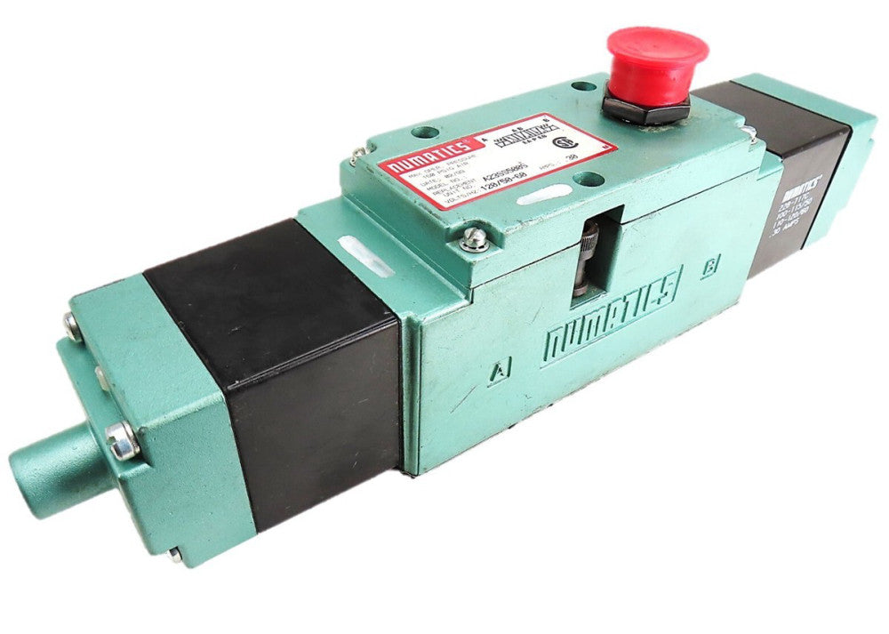 Numatics A23SS500S Pneumatic Solenoid Valve Manifold Block 120VAC Coil NEW