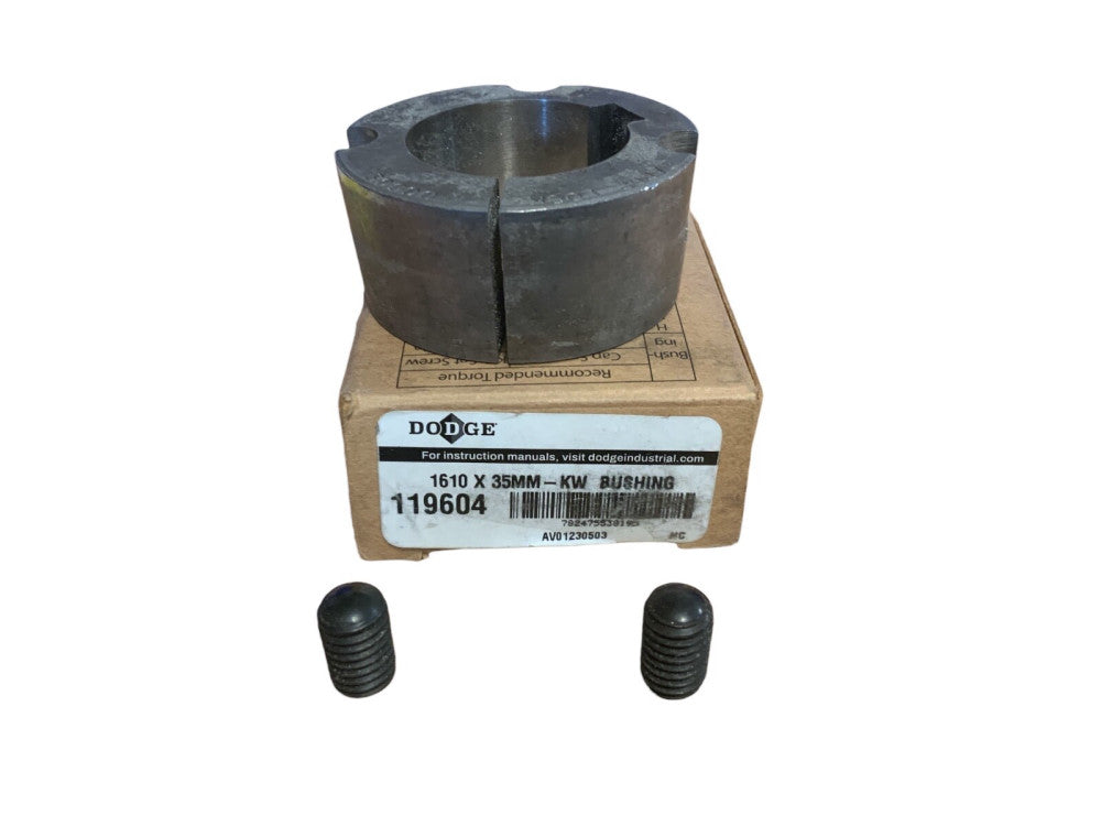 NEW Dodge 119604 / 1610 x 35mm KW Taper Lock Bushing