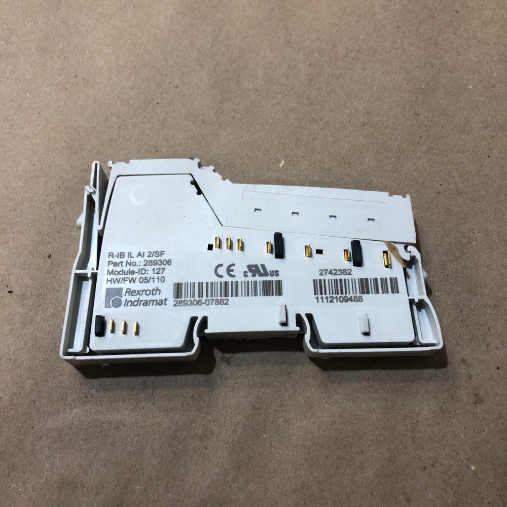 Rexroth Indramat R-IB IL AI 2/SF Part No 289306 Module 127