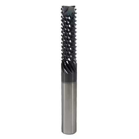 COBRA CARBIDE 12167 Burr End Cut, Diamond Cut Fiberglass Router, 1/4, Style B,