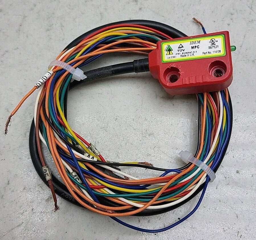 Idem Non Contact Interlock Safety Interlock Switch MPC 2NC 1NO MPC-114106 *Used