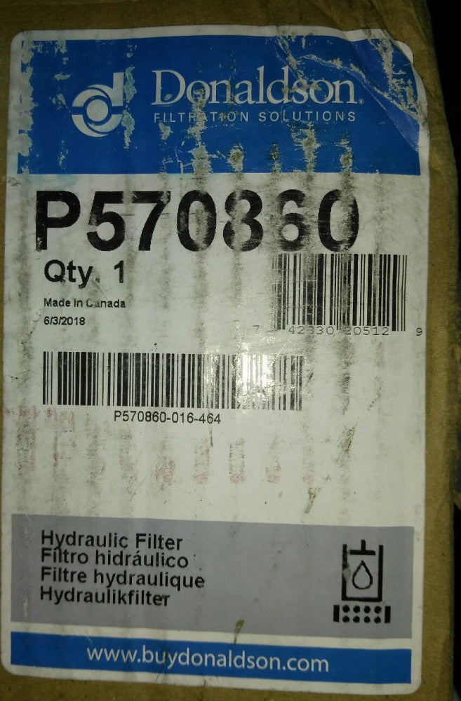NEW Donaldson P570860 Filter