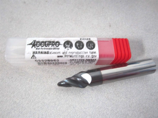 (14915614) 1/2" x 3" OAL Solid Carbide 4Fl AlTiN+ Barrel Cutter End Mill