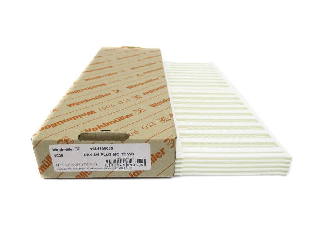 WEIDMULLER 1854490000 (PKG OF 1000) NSMP