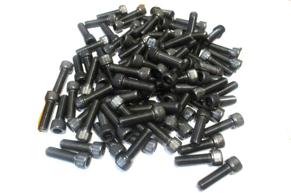 Brighton (011293) 3/8-24 UNF 1-1/4" OAL 5/16" Hex Socket Cap Screw - Lot of 100