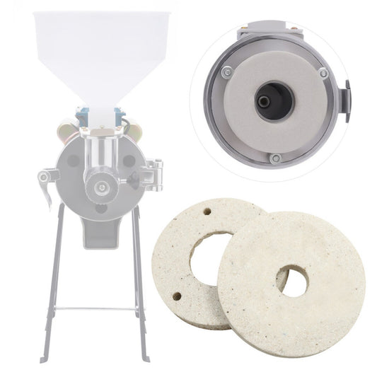 2Pcs Grinding Sand Milling Sheets Grinding Slurry Fit For #150 General White