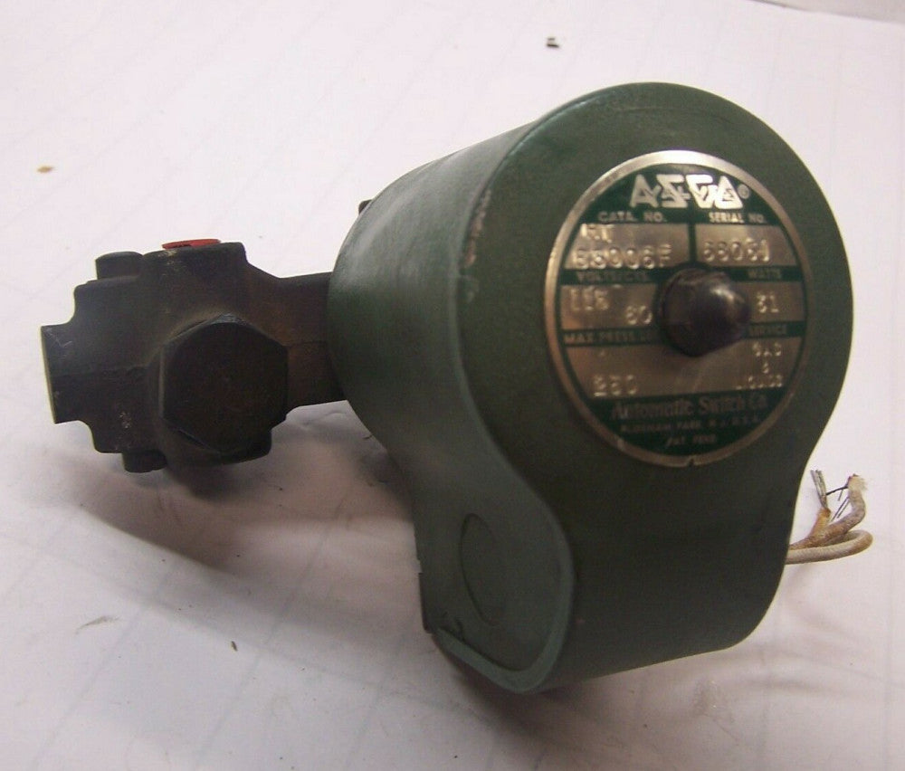 NEW ASCO VALVE SOLENOID 250Psi 115V/60Hz *GAS/LIQUIDS* HT83006F