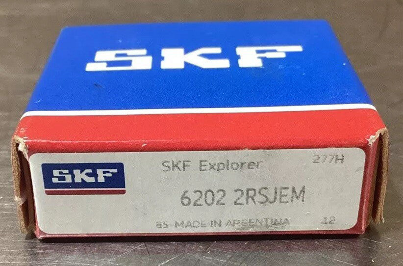 SKF 6202 2RSJEM Ball Bearing NOS Surplus