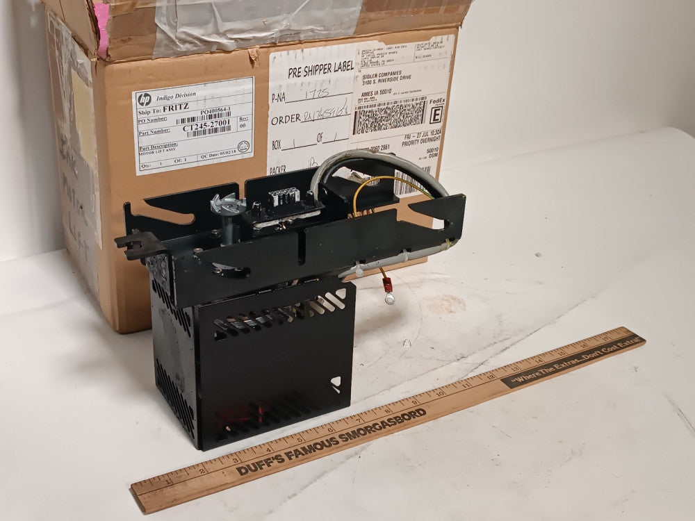 Hewlitt Packard Indigo Division CT245-27001 Replacement Motor Lift Assembly