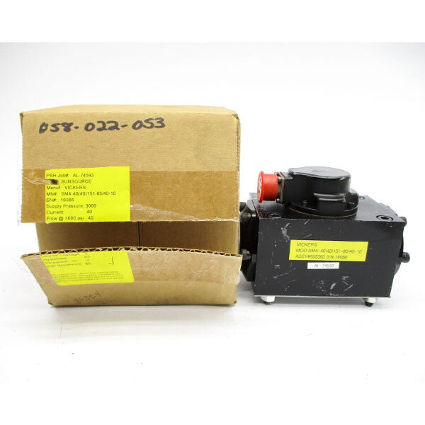 VICKERS SM4-40(40)151-80/40-10 1000PSI (AS PICTURED) NSMP