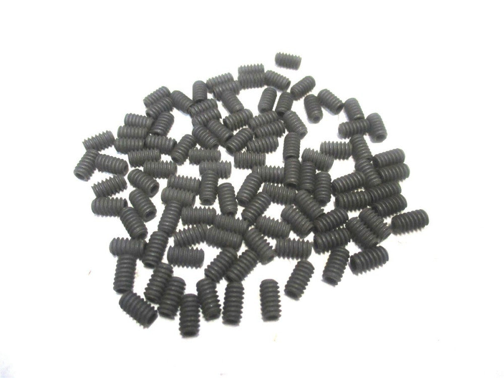 Brighton (101149) #6-32 UNC 1/4 OAL 1/16 Hex Cup Point Set Screw - Lot of 100