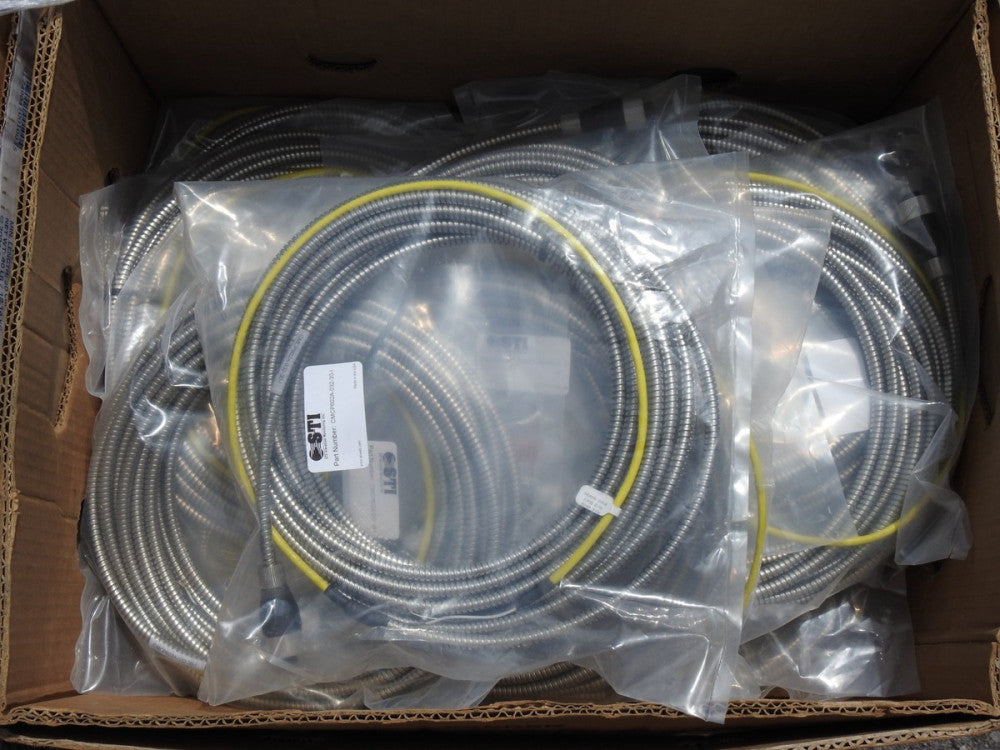 Lot of 15 - STI CMCP602A Series Armored Sensor Extension Cable CMCP602A-032-30-I