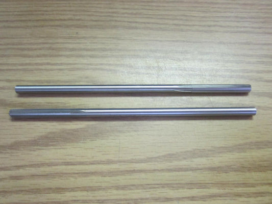 0.2265" x 0.2173" x 1-1/2" x 6" OAL HSS RH 6-Flute Chucking Reamers - Lot of 2 