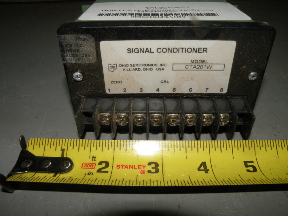 (1) Ohio Semitronics Signal Conditioner CTA201W