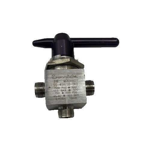 SWAGELOK BALL VALVE SS-45XLS8-BKB WITH 1/2" CONNECTION 1500 PSIG 103 BAR