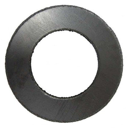 Zoro Select Flexigraf-Rg-0150-125-0800 Flange Gasket, 8 In., 1/8 In., Black