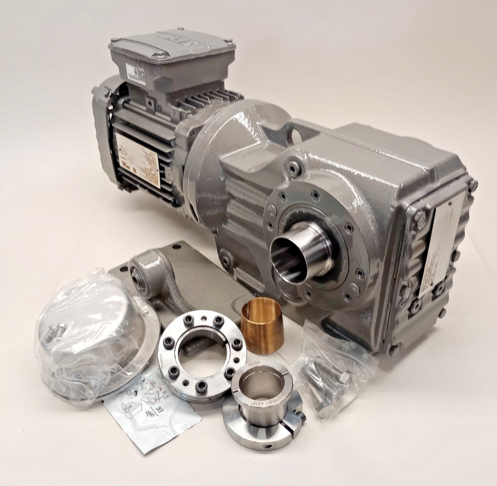 SEW EuroDrive KT47/R/T-DRN80MK4/DH-63.30 Gear Motor 1745/28rpm Ratio 63.30:1