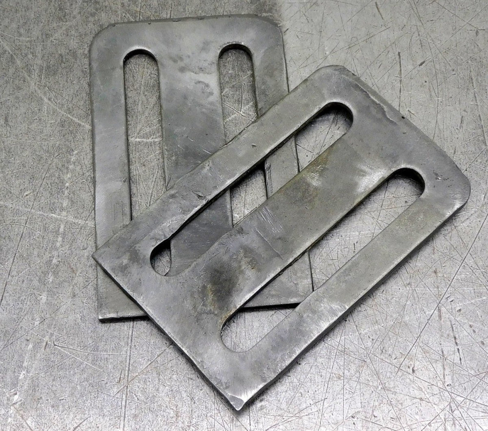 Baldor Grinder Tongue Guard Spark Arrestor  4 x 2-1/2" Lot of 2 Fits 1021w 1022w