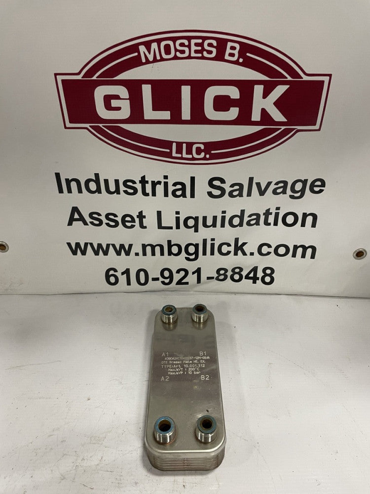 4080424C1040037-12M-GB4A Brazed Aluminum Plate Heat Exchanger 145psi