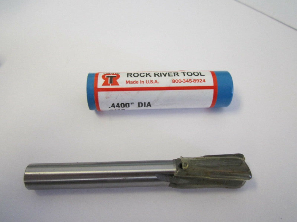 ROCK RIVER .4400" Dia. 3 Flute Carbide Tipped Counter Bore New USA