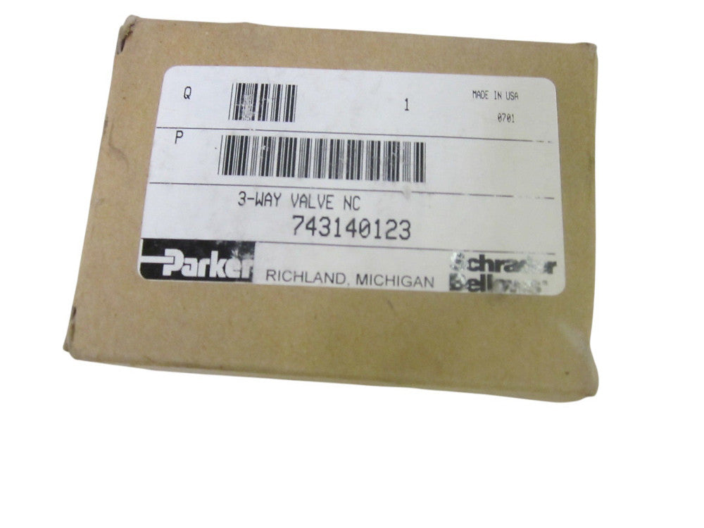 PARKER SCHRADER BELLOWS 743140123 3-WAY VALVE NSMP