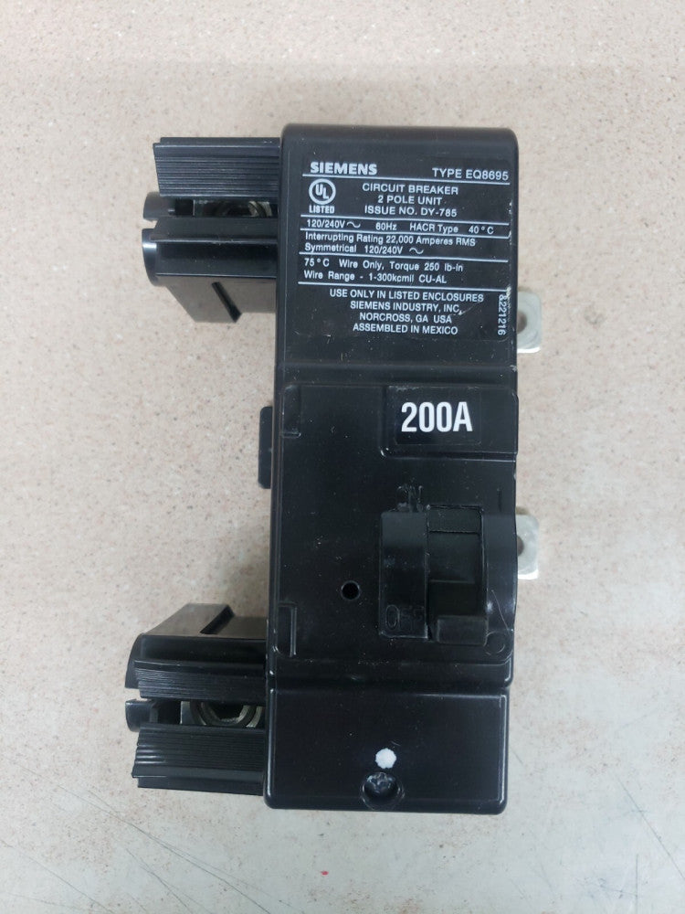 NEW SURPLUS Siemens EQ8695 CIRCUIT BREAKER