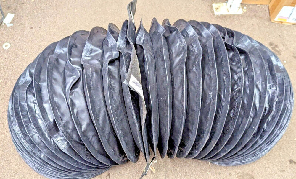 14”- 15.5” I.D. x 12’ Vinyl Flexible Weld Fume, Duct, Exhaust Fan Air Vent [C0S5