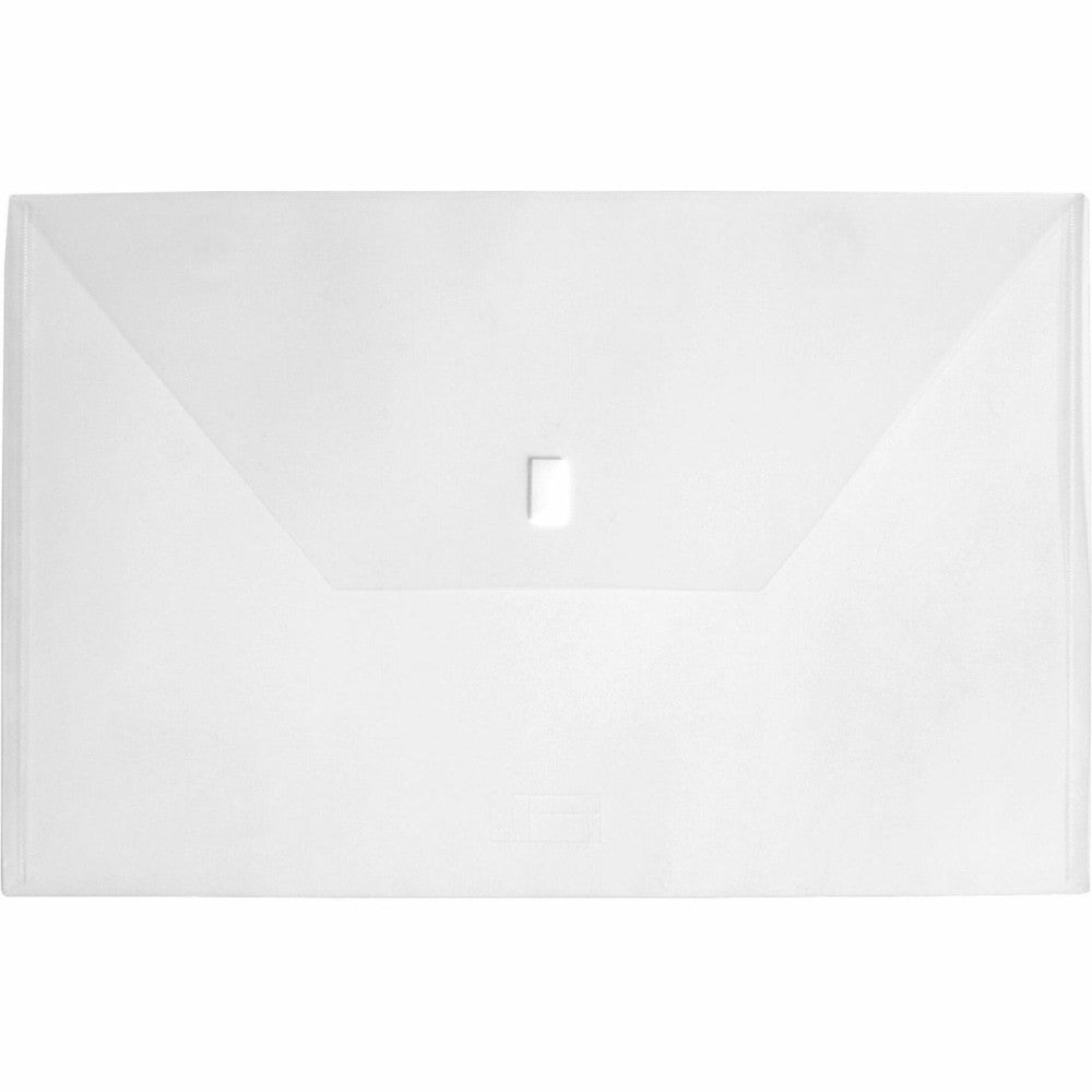 Lion Design-R-Line Poly Oversized Project Envelope, 17.7"W x 11.8"H, Clear, P