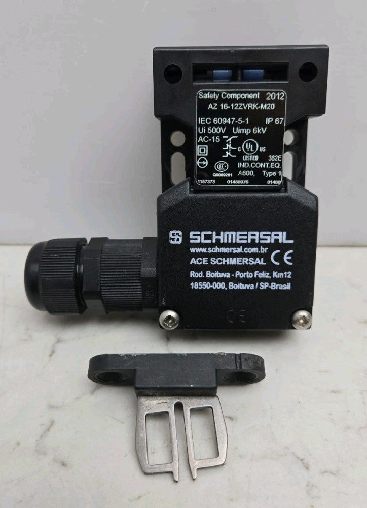 Schmersal AZ-16-12ZVRK-M20 Safety Interlock Switch 1NO/2NC Az1612ZVRKM20