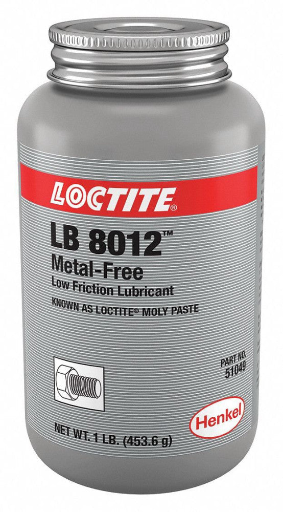 Loctite 226696 Anti Seize,16 Oz,Brush Top Can,Black Lb 8012(Tm) Moly Paste
