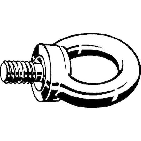 Zoro Select M16000.420.0001 Eye Bolt With Shoulder, M42-4.50, 63 Mm Shank, 80