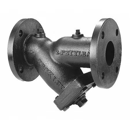 Keckley 61Ffy-Ci125p34-Fbi-A7 Y Strainer, 6" Pipe, Flanged, Cast Iron, 200 Psi