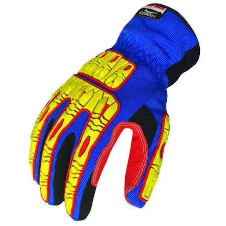 Condor 53Gn13 Impact Gloves,Size Xl,Blue,Pr