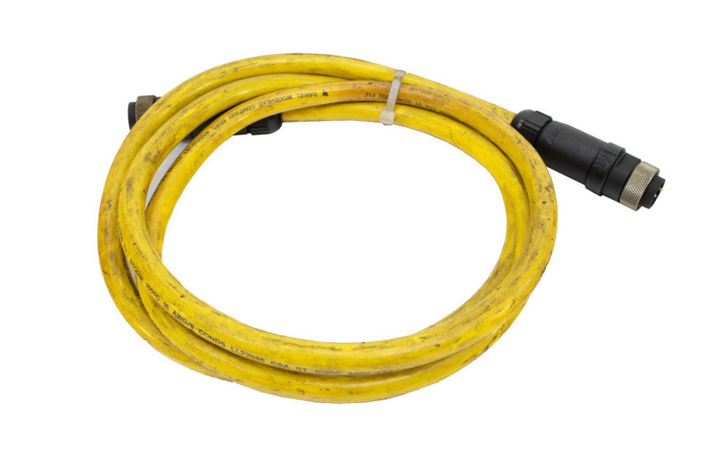 Woodhead Brad Harrison E31793 600 Volt 6' Cable Wire Male to Male 5 pin