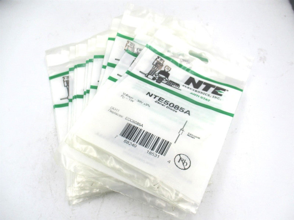 NTE Electronics (NTE5085A) 36V 1W DO35 Through Hole Zener Diode 2ct. - Lot of 14