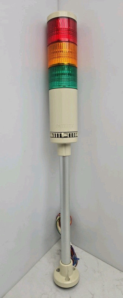 Patlite LME-02FB FB120 Stack Light 24V AC/DC Class 2 0.3 Amp R/A/G T8-4 Used 