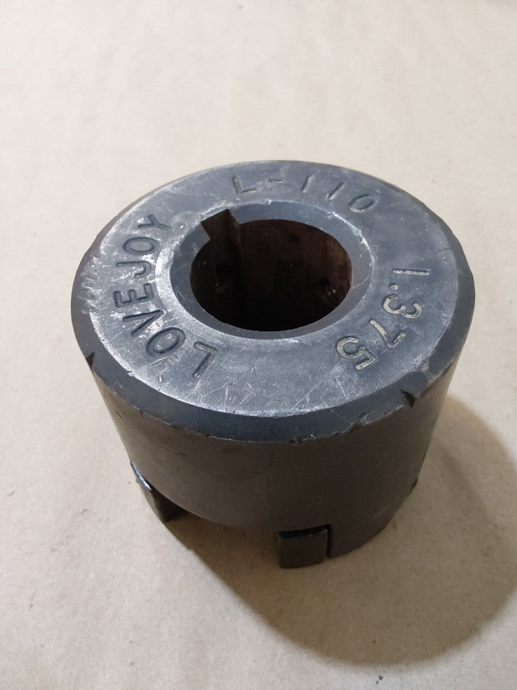 Lovejoy L-110 x 1.375 L110X1-3/8 Jaw Coupling Hub 1-3/8" Keyed Bore 