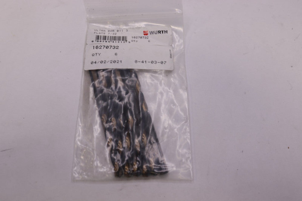 (6-Pk) Wurth Ultra Bor Bit 3 16270732