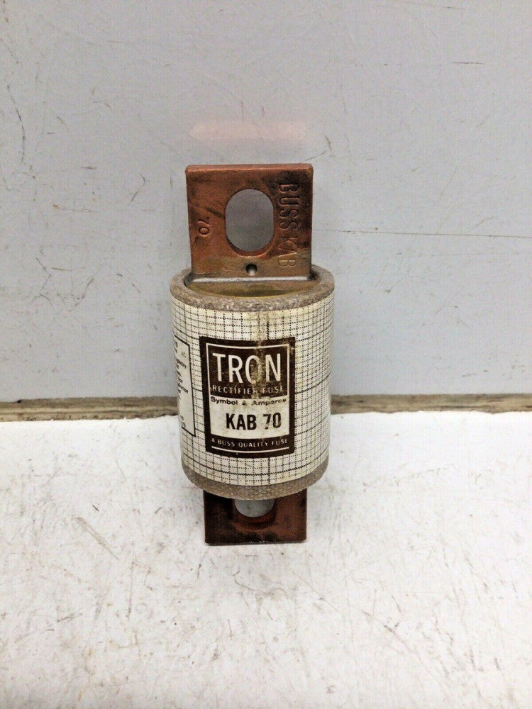 BUSS BUSSMANN TRON KAB 70 Rectifier Fuse 70 AMP 250V 