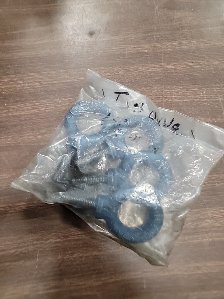 Chicago 27 5/8-11 x 2" Shoulder Style HD Forged Lifting Eye Bolt Lot of 4 USA 