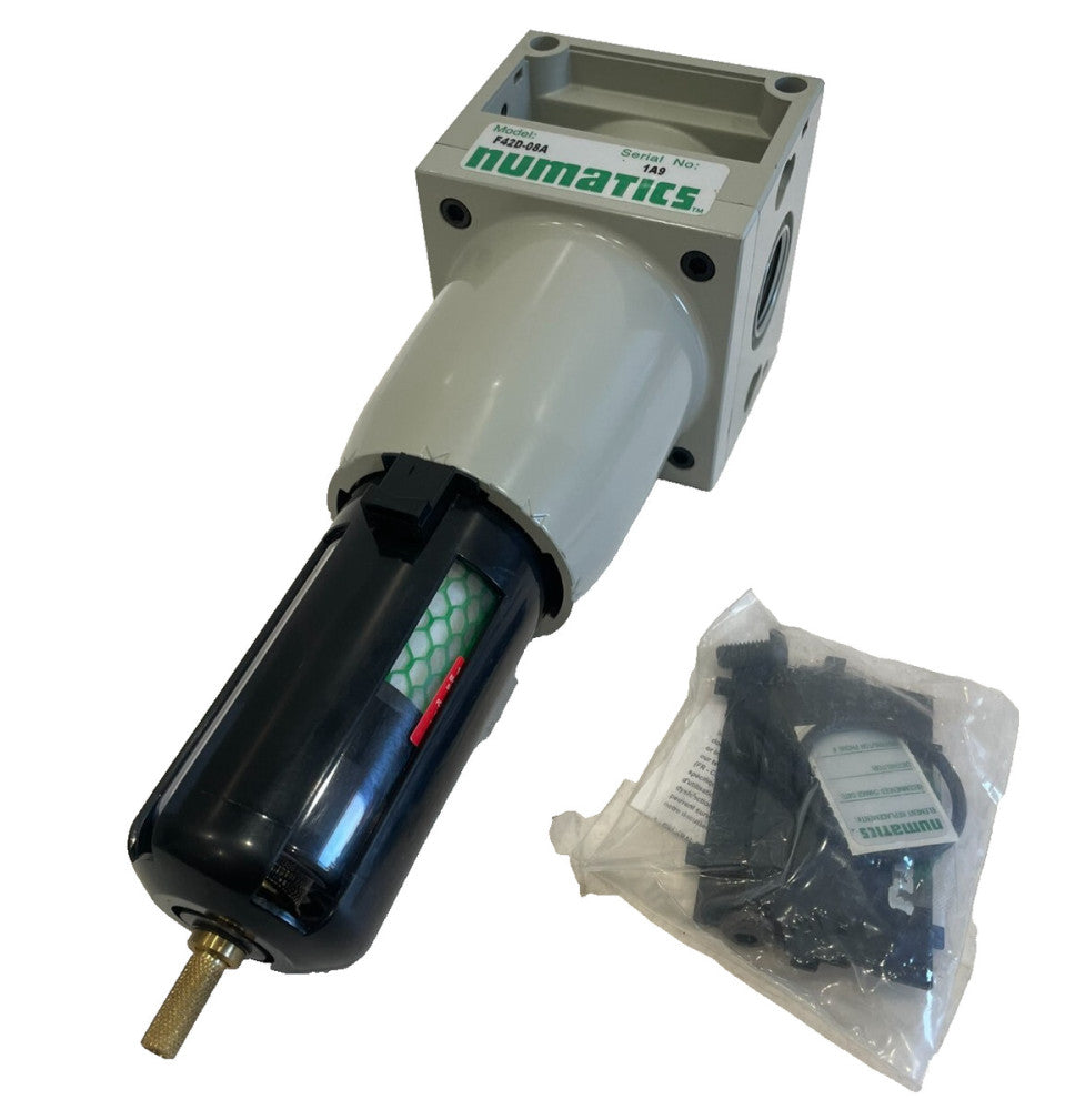 NEW NUMATICS F42D-08A COALESCING FILTER F42D08A