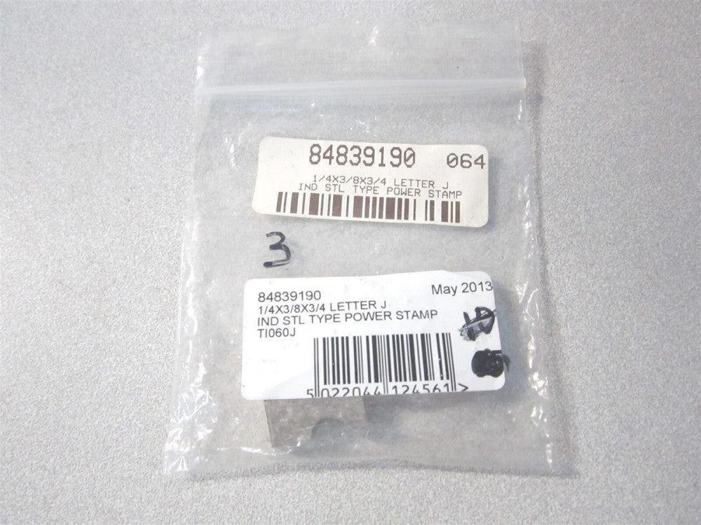 Pryor (TI060J) 1/4 Inch Letter J Hardened Steel Letter Stamp 