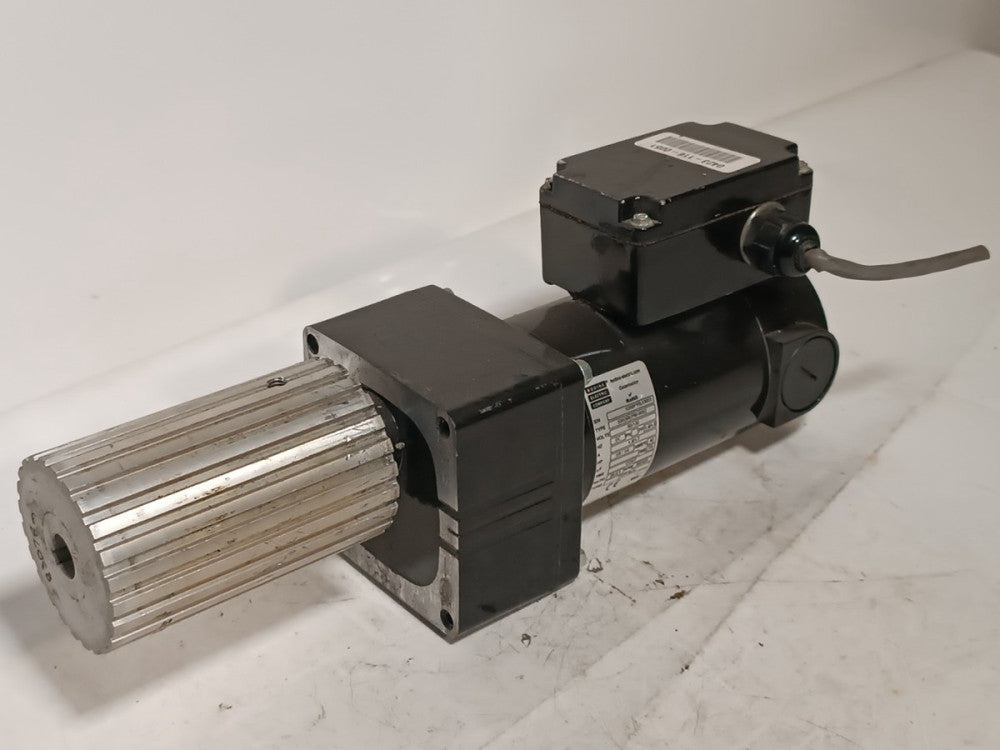 Bodine 33A5BEPM-WX2 DC Gearmotor 20.4:1 Ratio, TENV, 90/130vdc, 1/8 - 1/4 HP