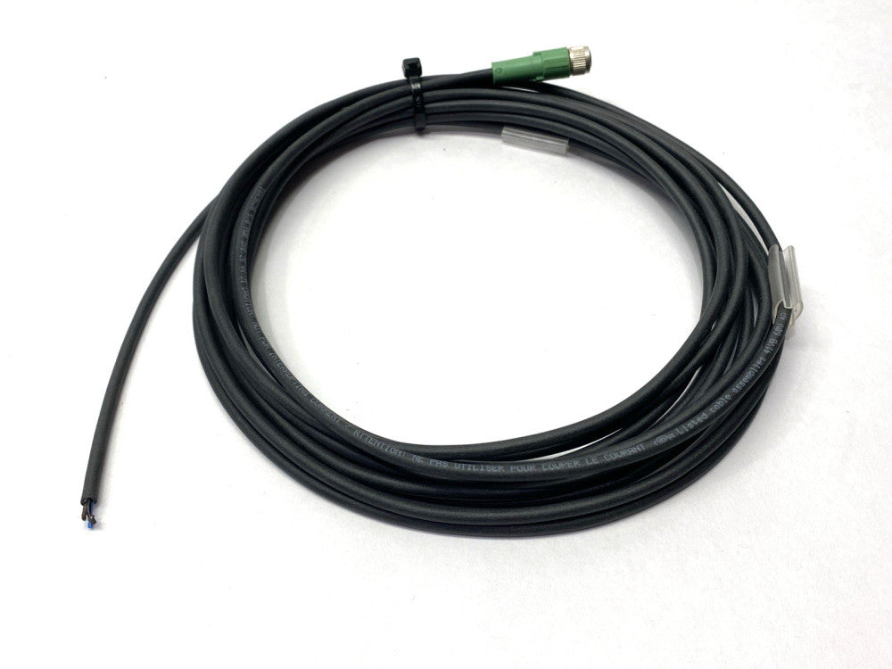 Phoenix Contact SAC-3P-5,0-PUR/M 8FS Double-Ended Cordset M8 1669628 CUT LEADS