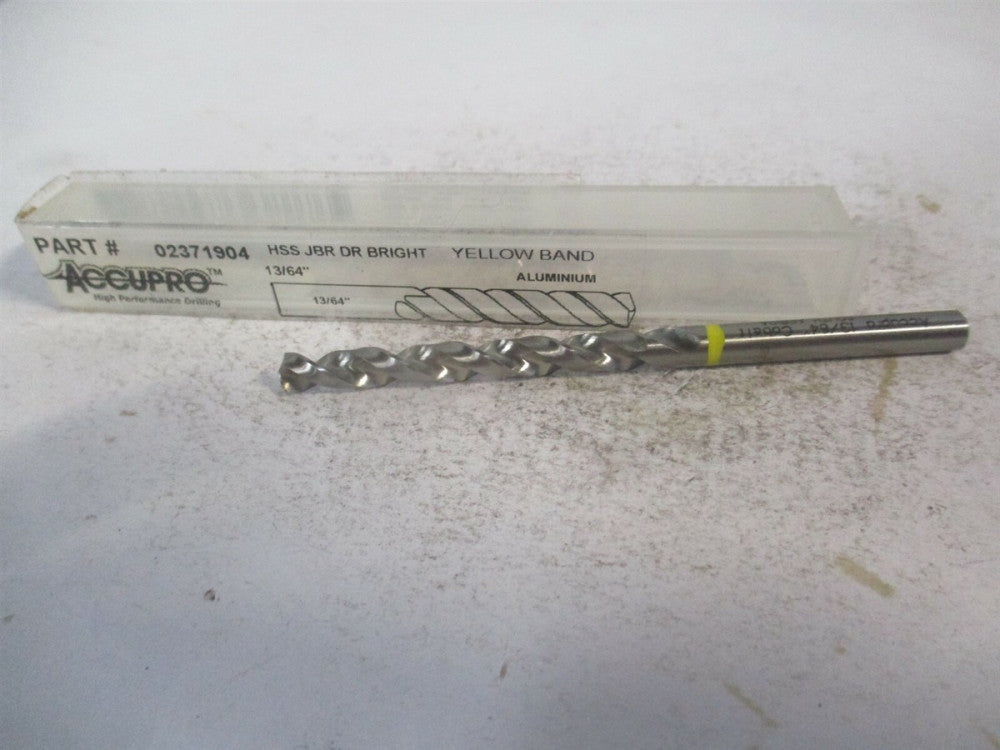 (1AQ0516-AC) 13/64" x 86mm OAL 130° Vanadium HSS Straight Shank Jobber Drill 