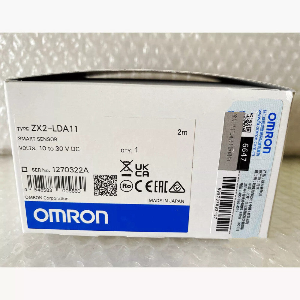 One Brand New Omron ZX2-LDA11 Laser Smart Sensor