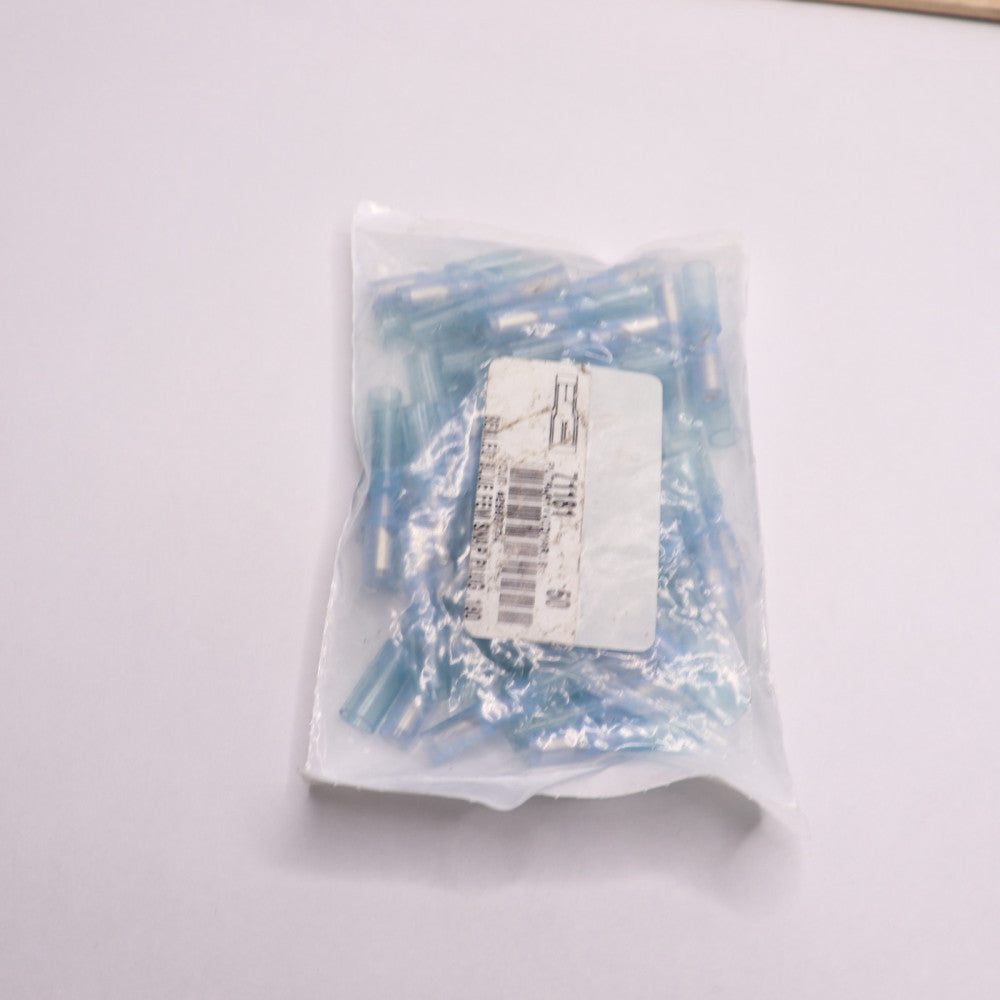 (50-Pk) Female Snap Plug Blue .157 16-14 Wire 711810