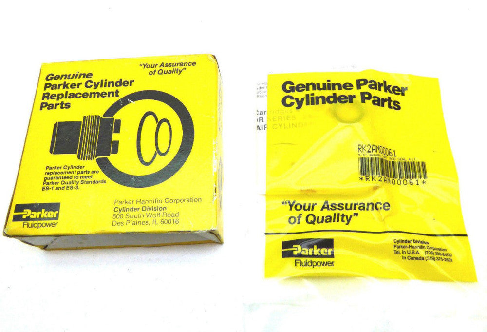 Parker  RK2AN0061   5/8" Bunan  "AN" Rod Seal Kit   NEW IN BOX