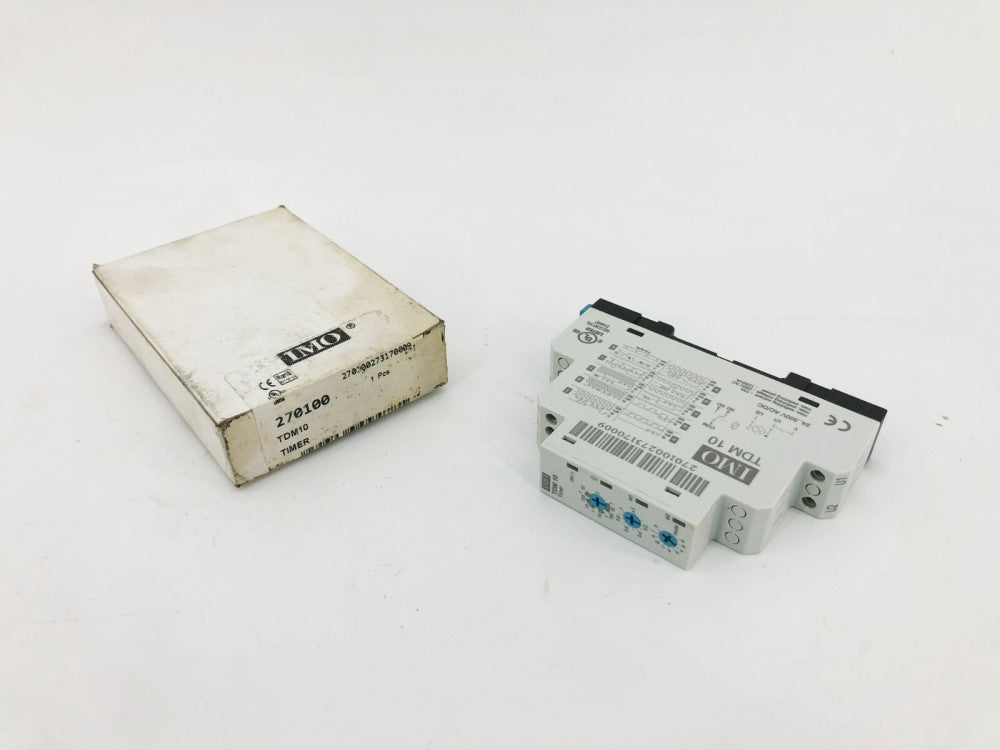 New IMO TDM10 Multifunction Timer 10A 0.1s-10d 24-350VDC 24-265VAC 270100
